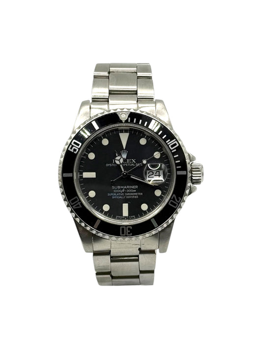 Submariner Date 16800 - 40mm Stainless Steel, Black Dial (8 Million Serial, 1984)