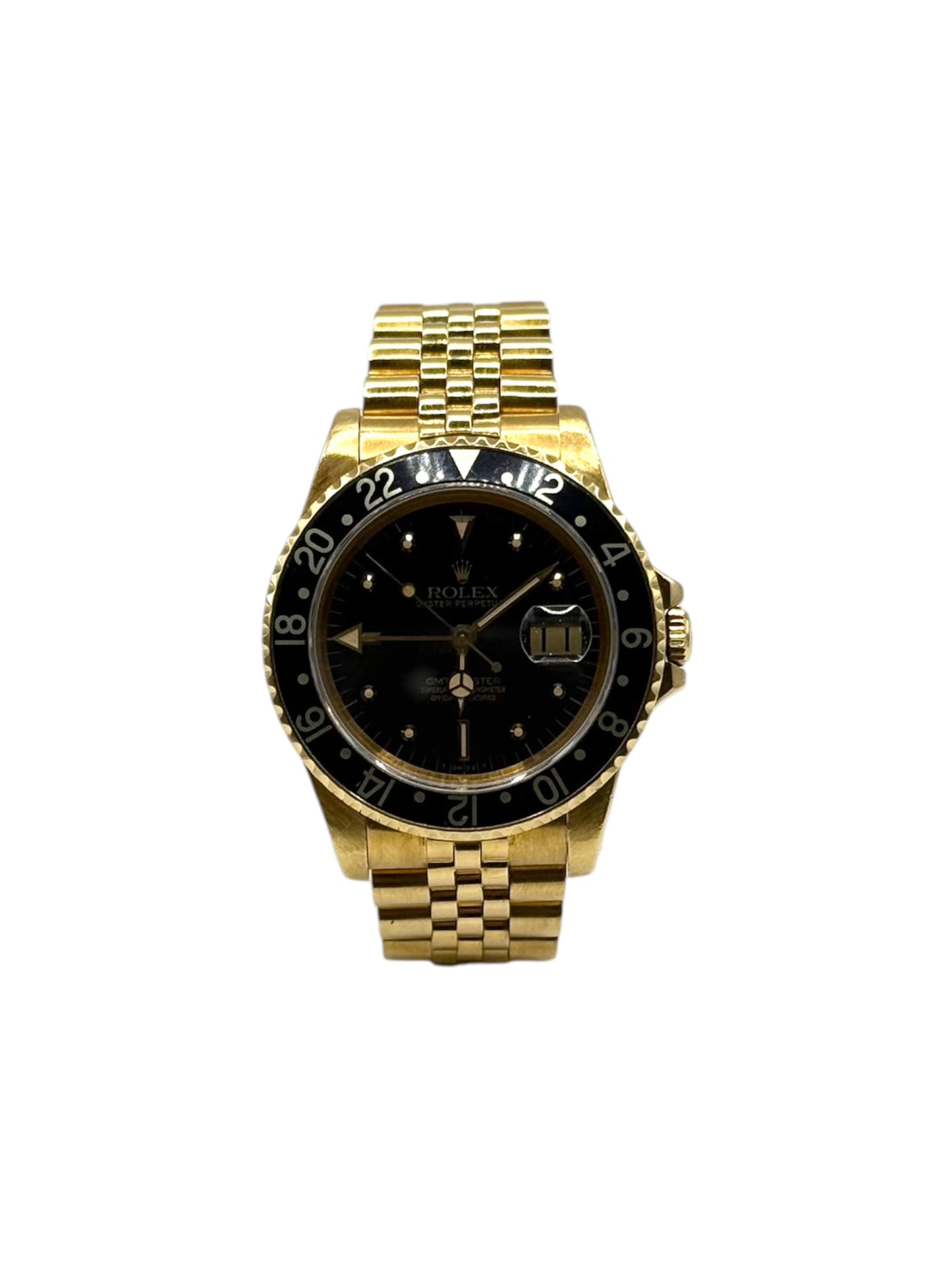 Rolex Yellow Gold GMT-Master I Nipple Dial (16758, 6 Million Serial)
