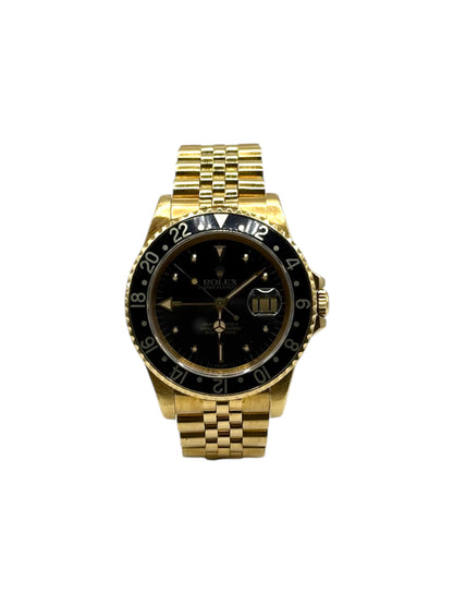 Rolex Yellow Gold GMT-Master I Nipple Dial (16758, 6 Million Serial)