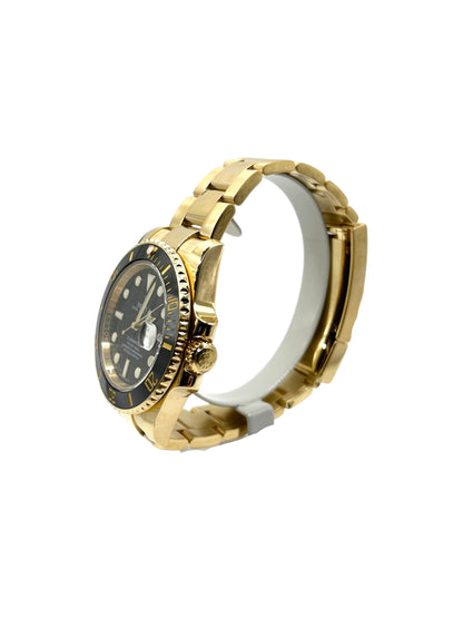Rolex Submariner Date Yellow Gold (116618LN)