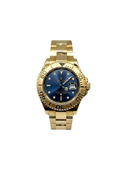 Rolex Yacht-Master I Yellow Gold (16628, F Serial) - Blue Dial
